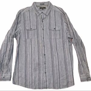 Mark Anthony Slim Fit Stripped Shirt XL